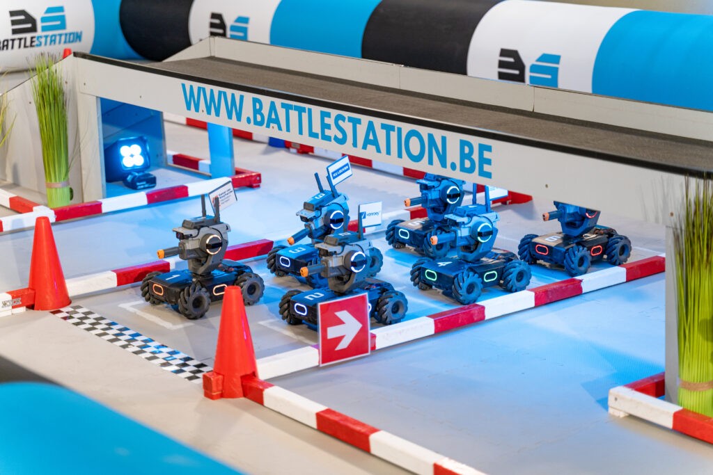 Robots ready to race