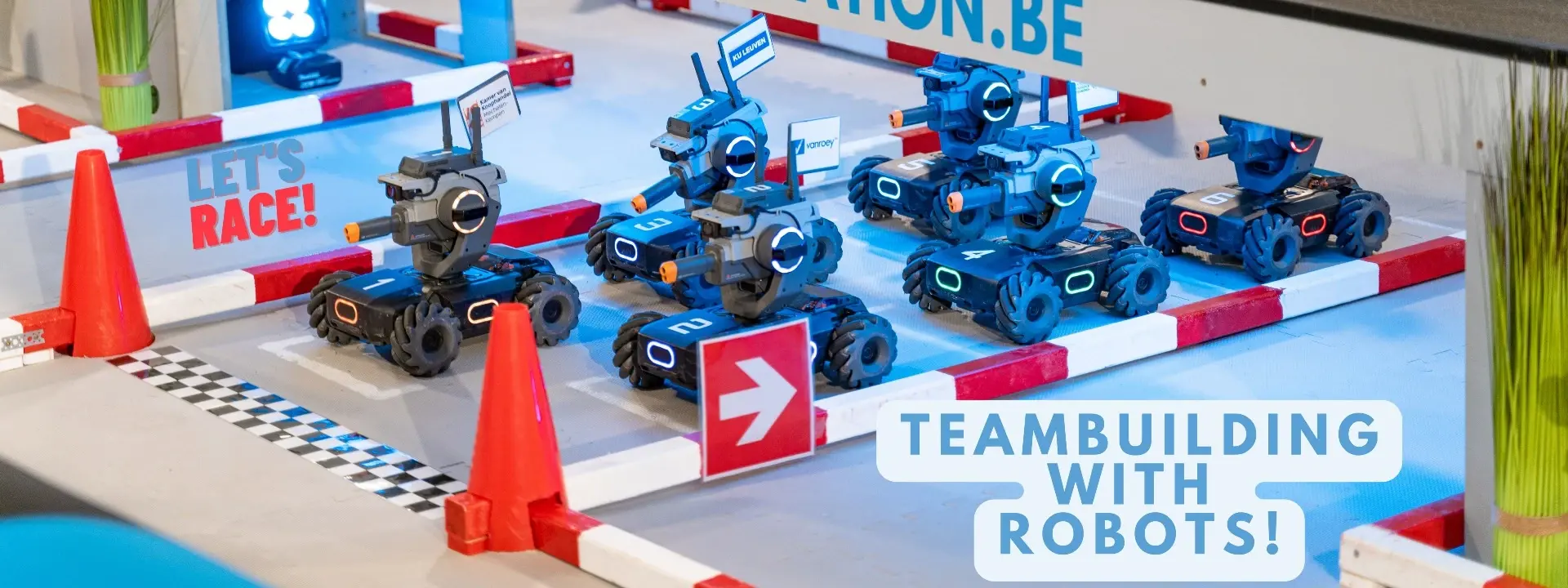 Teambuilding with robots!